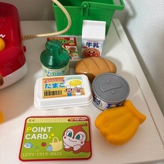 アンパンマン　レジ　おままごと　動作確認済みの画像