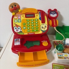 アンパンマン　レジ　おままごと　動作確認済みの画像