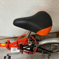 折りたたみ自転車の画像