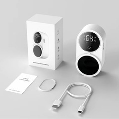 新品未使用品✨壁掛けスマート歯ブラシホルダー｜除菌・自動ケア・USB充電式の画像