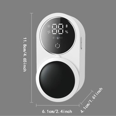 新品未使用品✨壁掛けスマート歯ブラシホルダー｜除菌・自動ケア・USB充電式の画像