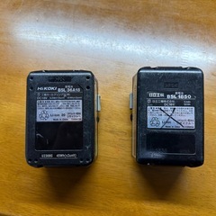 ハイコーキ　HITACHIバッテリー※ジャンク品   の画像