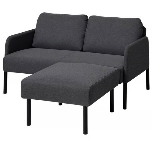 引き取り限定 IKEA GLOSTAD オットマンつき 引き取り限定 IKEA GLOSTAD オットマンつき