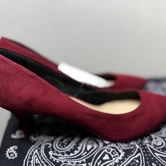 レディース パンプス（ワインレッド／ボルドー系)の画像