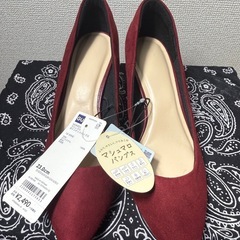 レディース パンプス（ワインレッド／ボルドー系)の画像