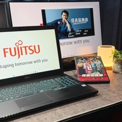 ⭐️Windows11⭐️Office2024⭐️富士通ノートパソコン i7 16GB 新品SSD512 フルHD Blu-ray USB3.0 Bluetooth4.1 準美品の画像