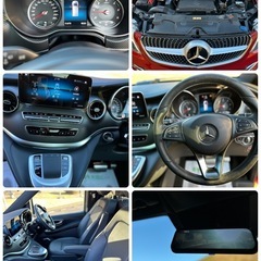 ベンツ　Vクラス　メルセデス　群馬県　車検長い　令和2年　パノラマサンルーフの画像