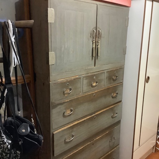 ❤希少✨古民具✨レトロ✨アンティーク✨ヴィンテージ✨昭和✨タンス✨棚✨家具 茶箪笥食器棚 昭和レトロ ヴィンテージアンティーク和モダンレトロ