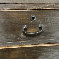 昭和レトロ　箪笥　タンス　ヴィンテージ　アンティーク　時代物　彫刻の画像