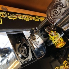 希少新古？bluebirdアンティークミシン稼働品AXE YAMAZAKIアックスヤマザキの画像