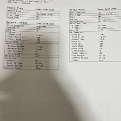 レーザープリンタの画像