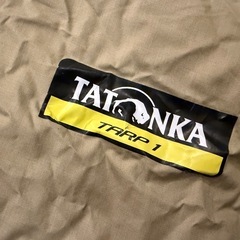 TATONKA タトンカ タープ 1tc ポリコットン【旧ロゴ】の画像