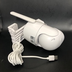 【182】新品1台 2.4GHz デュアルレンズ 屋外 Wi-Fi 720p高画質スマートカメラ〈IP65防水〉の画像