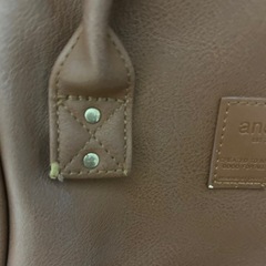 アネロ　リュック　合皮　茶色の画像
