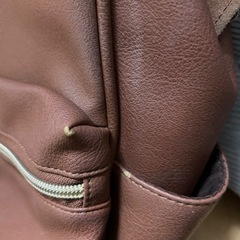 アネロ　リュック　合皮　茶色の画像