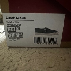 新品 VANS Classic Slip-On サイズ20の画像