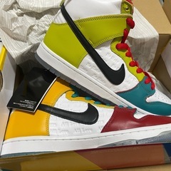 新品Nike dunk high の画像