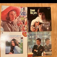 レコード31枚、レーザーディスクトップガン1枚のセットまとめ売りの画像