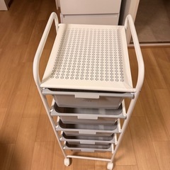 子供服 ランドセルラック キッズ 収納 5段 ベビー服 ベビー 赤ちゃん オムツ おもちゃ収納 ラック 引き出し キャスター キッズ おしゃれ おもちゃ ワードローブ 子供 ラック ケース リビング の画像