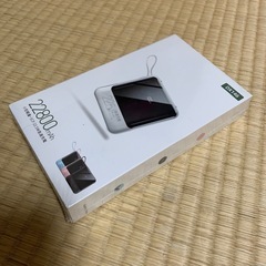 【新品未開封】モバイルバッテリー 軽量 小型 22800mAhの画像