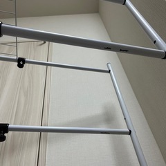 伸縮ランドリーラックの画像