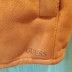 GUESS　メンズ　ジャンパー　オレンジ色　Lサイズの画像