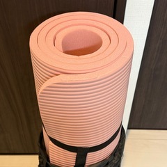 新品未使用 ヨガマット厚手15mm ピンクの画像