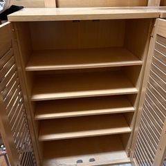 靴箱 シューズラック 幅60cm スリム 2個セット 奥行30cm 下駄箱の画像