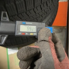 225/60/r17スタッドレスタイヤホイール4本セットの画像