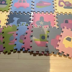 乗り物ジョイントマットの画像