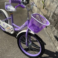 女の子用の自転車　(再投稿)❣️❣️の画像