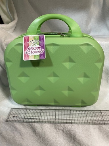 カラフル ミニトランク ライトグリーン (せきすい) 播磨町のバッグ