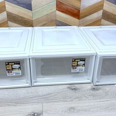 【重ねて収納】アイリスオーヤマ BCチェスト 3個セット（クローゼット・押し入れ収納）の画像