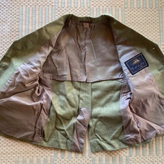 昭和レトロ こども用７号モスグリーンジャケットお譲りしますの画像