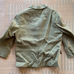 昭和レトロ こども用７号モスグリーンジャケットお譲りしますの画像