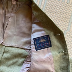 昭和レトロ こども用７号モスグリーンジャケットお譲りしますの画像