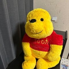 くまのプーさん 寝そべりぬいぐるみ 特大 ディズニーシーで購入の画像