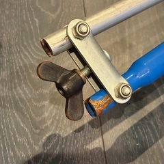 手動式 アイスドリル オーガー ワカサギ釣り 氷穴あけ 中古の画像