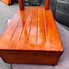 手すり付き玄関台60cmの画像