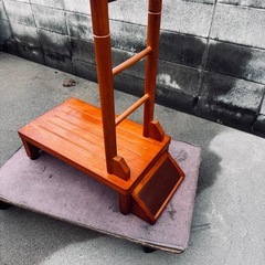 手すり付き玄関台60cmの画像