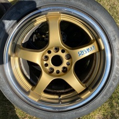 RAYS グラムライツ 57PRO 9J 40　114.3 2本の画像