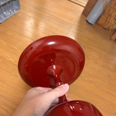 東型高月　一対　七寸の画像