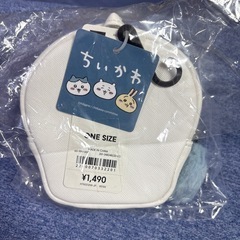 GU ちいかわポーチ　ハチワレの画像