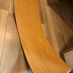 木製　バランスボードの画像