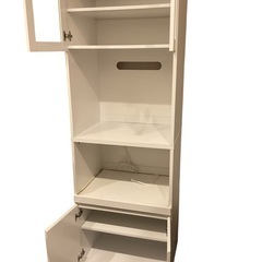 LOWYA キッチンラック(ホワイト)　の画像