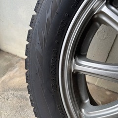 スタッドレスタイヤ  ･ホイール付き･ルークス等 の画像