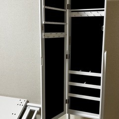 全身鏡 アクセサリー収納付きの画像