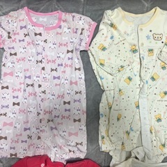 ベビー服50〜60センチ8枚セットの画像