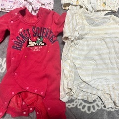 ベビー服50〜60センチ8枚セットの画像