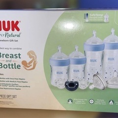 新品　ヌーク nuk哺乳瓶& おしゃぶり　
セットミルクボトルの画像